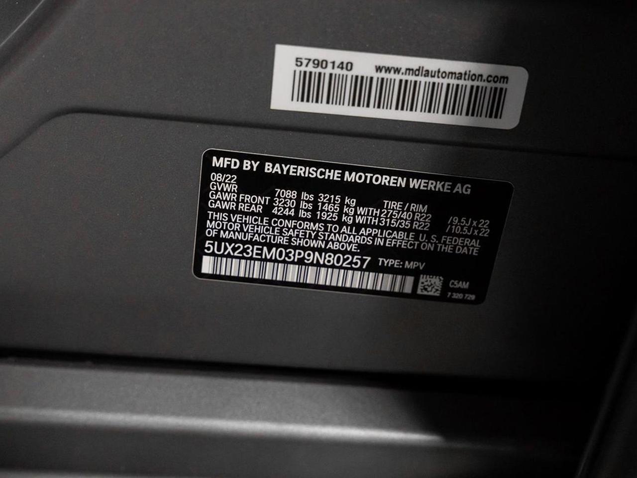 2023 BMW X7 xDrive40i Indianapolis IN