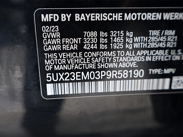 2023 BMW X7 xDrive40i Oshkosh WI 2023 BMW X7 xDrive40i Oshkosh WI
