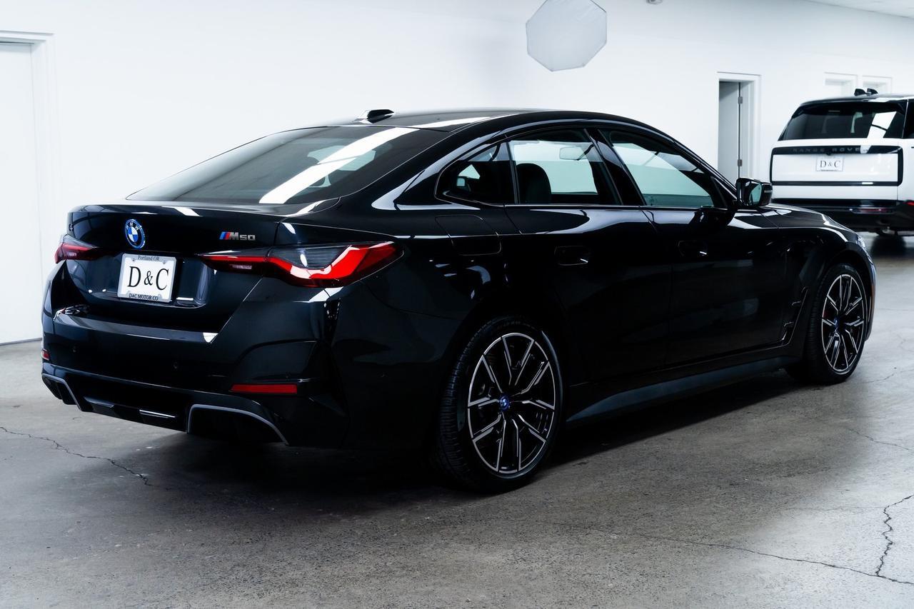 2023 BMW i4 M50 1 Owner Adaptive Cruise Head-Up Display Portland OR