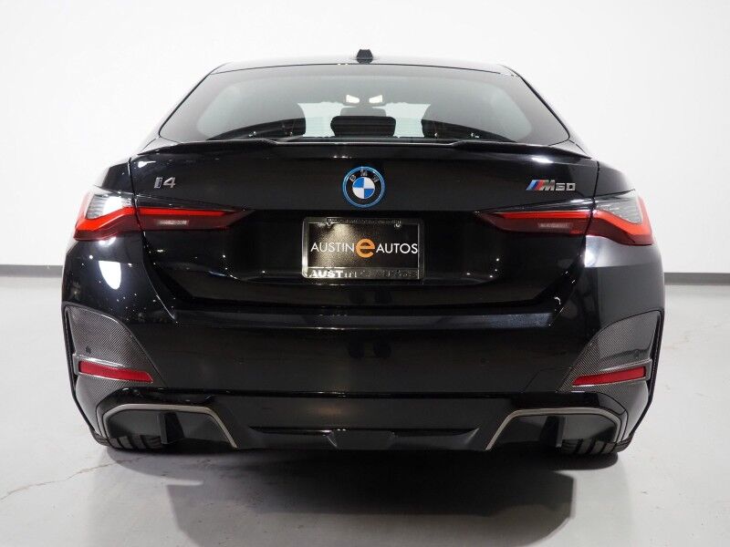 2023 BMW i4 M50 Gran Coupe AWD *HEADS-UP DISPLAY, NAVIGATION, CURVED DISPLAY, ADAPTIVE CRUISE, SAFETY ALERTS, 360 CAMERAS, MOONROOF, LEATHER, HEATED SEATS/STEERING, HARMAN/KARDON, WIRELESS CHARGING, ANDROID & APPLE Round Rock TX