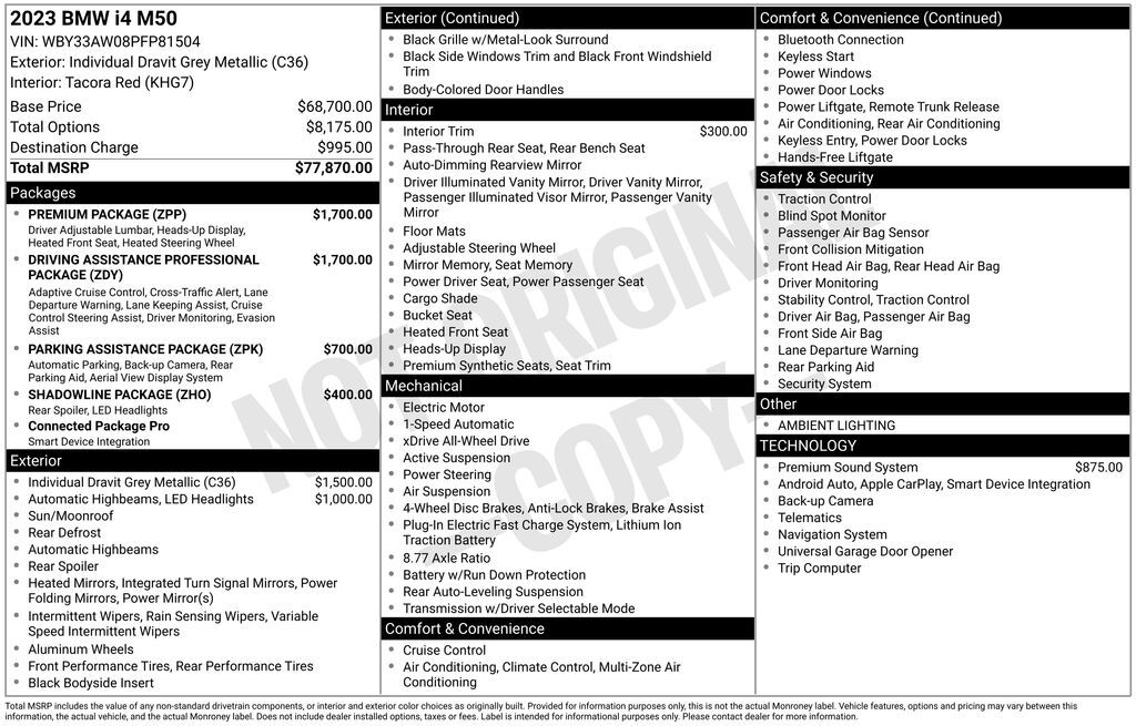 2023 BMW i4 M50 San Clemente CA