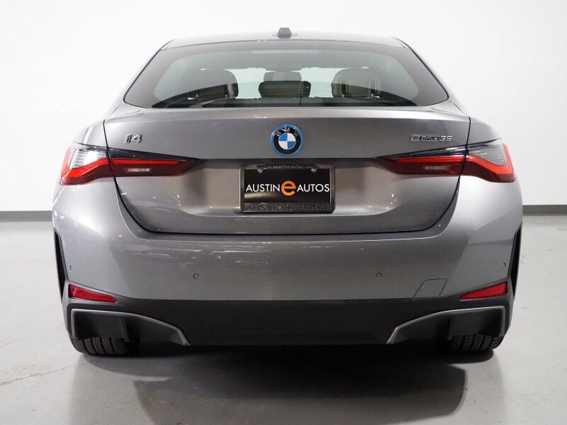 2023 BMW i4 eDrive35 Gran Coupe *HEADS-UP DISPLAY, NAVIGATION, CURVED DISPLAY, ADAPTIVE CRUISE, SAFETY ALERTS, BACKUP-CAMERA, MOONROOF, HEATED SEATS/STEERING, HARMAN/KARDON, WIRELESS CHARGING, ANDROID & APPLE Round Rock TX