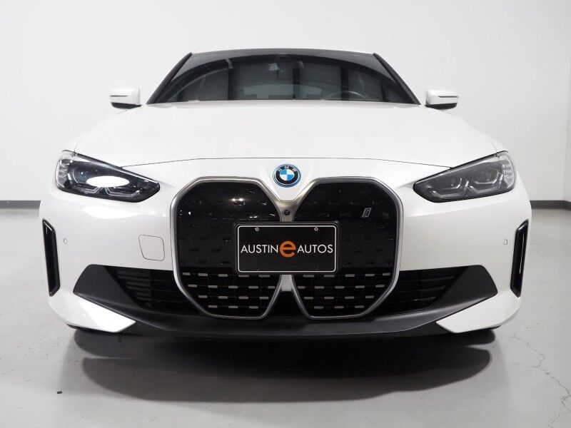 2023 BMW i4 eDrive35 Gran Coupe *HEADS-UP DISPLAY, NAVIGATION, CURVED DISPLAY, SAFETY ALERTS, 360 CAMERAS, MOONROOF, HEATED SEATS/STEERING, COMFORT ACCESS, POWER LIFTGATE, 19 INCH WHEELS, HARMAN/KARDON, WIRELESS CHARGING, ANDROID & APPLE Round Rock TX