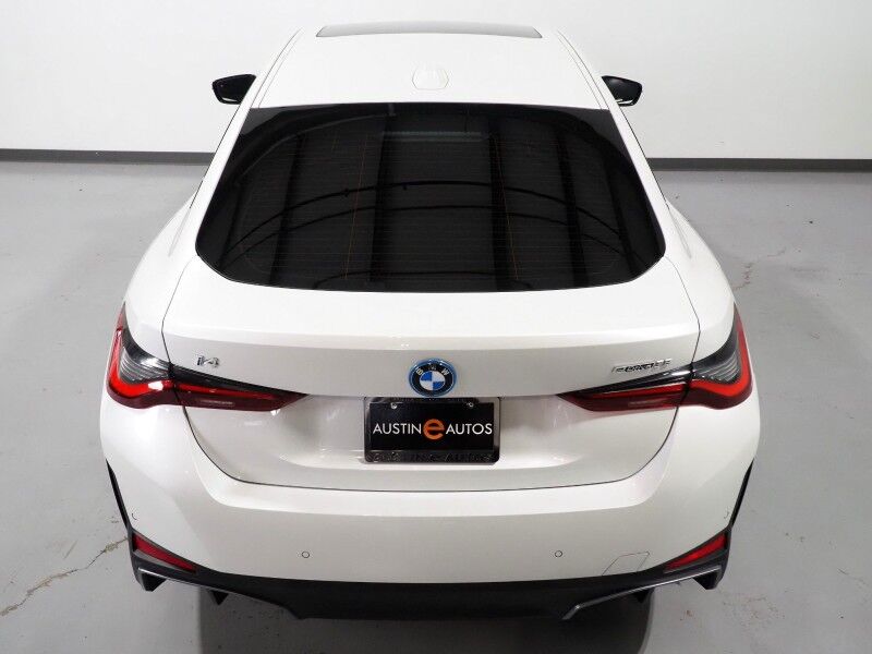 2023 BMW i4 eDrive35 Gran Coupe *HEADS-UP DISPLAY, NAVIGATION, CURVED DISPLAY, SAFETY ALERTS, 360 CAMERAS, MOONROOF, HEATED SEATS/STEERING, COMFORT ACCESS, POWER LIFTGATE, 19 INCH WHEELS, HARMAN/KARDON, WIRELESS CHARGING, ANDROID & APPLE Round Rock TX