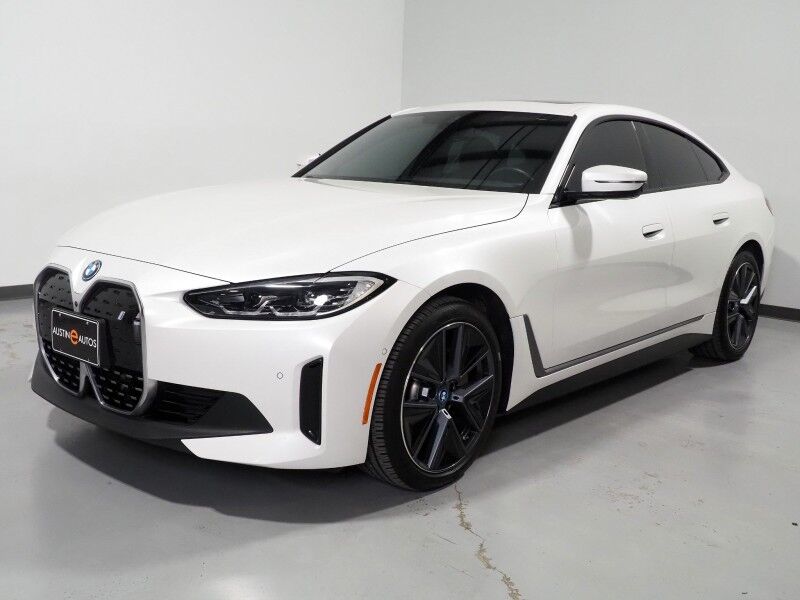 2023 BMW i4 eDrive35 Gran Coupe *HEADS-UP DISPLAY, NAVIGATION, CURVED DISPLAY, SAFETY ALERTS, 360 CAMERAS, MOONROOF, HEATED SEATS/STEERING, COMFORT ACCESS, POWER LIFTGATE, 19 INCH WHEELS, HARMAN/KARDON, WIRELESS CHARGING, ANDROID & APPLE Round Rock TX