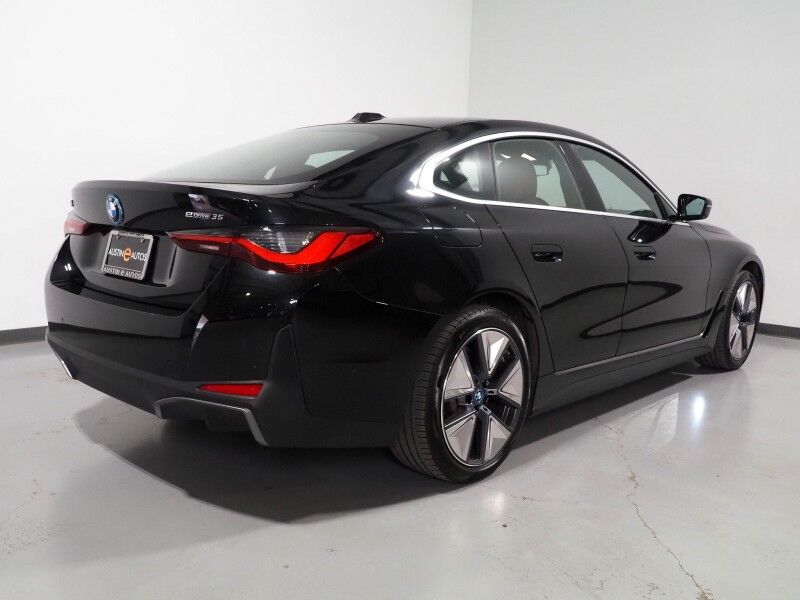 2023 BMW i4 eDrive35 Gran Coupe *HEADS-UP DISPLAY, NAVIGATION, CURVED DISPLAY, SAFETY ALERTS, 360 CAMERAS, MOONROOF, HEATED SEATS/STEERING, COMFORT ACCESS, POWER LIFTGATE, 19 INCH WHEELS, WIRELESS CHARGING, ANDROID & APPLE Round Rock TX