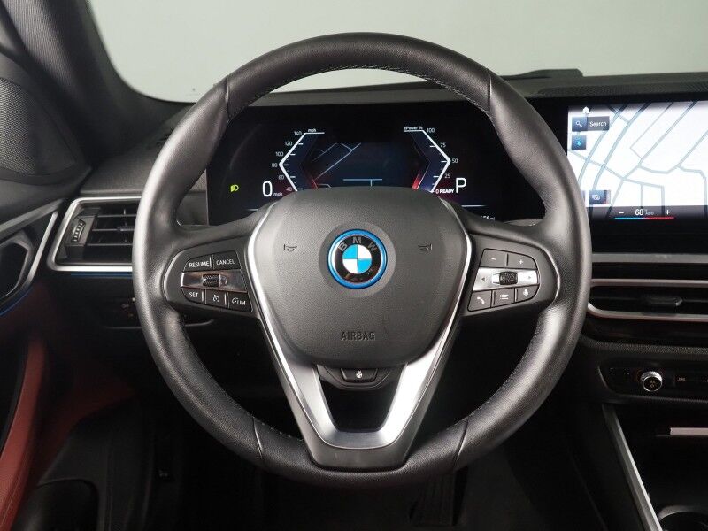 2023 BMW i4 eDrive35 Gran Coupe *HEADS-UP DISPLAY, NAVIGATION, CURVED DISPLAY, SAFETY ALERTS, 360 CAMERAS, MOONROOF, HEATED SEATS/STEERING, COMFORT ACCESS, POWER LIFTGATE, 19 INCH WHEELS, WIRELESS CHARGING, ANDROID & APPLE Round Rock TX