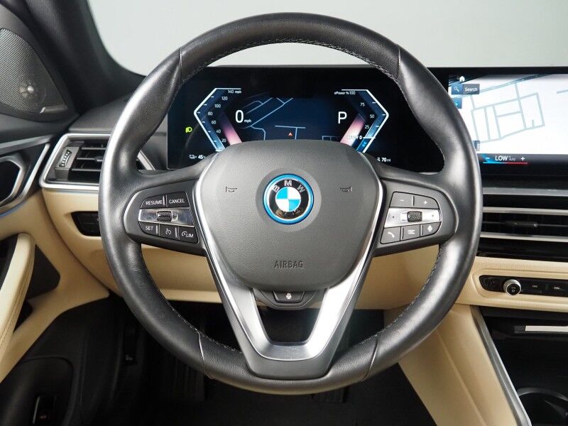 2023 BMW i4 eDrive35 Gran Coupe *HEADS-UP DISPLAY, NAVIGATION, CURVED DISPLAY, SAFETY ALERTS, 360 CAMERAS, MOONROOF, HEATED SEATS/STEERING, COMFORT ACCESS, POWER LIFTGATE, HARMAN/KARDON, ANDROID & APPLE Round Rock TX