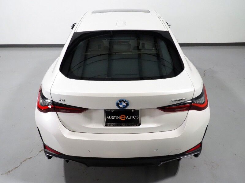 2023 BMW i4 eDrive35 Gran Coupe *NAVIGATION, CURVED DISPLAY, ADAPTIVE CRUISE, SAFETY ALERTS, 360 CAMERAS, MOONROOF, LEATHER, HEATED SEATS/STEERING, HARMAN/KARDON, WIRELESS CHARGING, ANDROID & APPLE Round Rock TX
