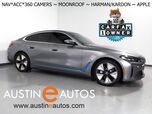 2023 BMW i4 eDrive35 Gran Coupe *NAVIGATION, CURVED DISPLAY, ADAPTIVE CRUISE, SAFETY ALERTS, 360 VIEW CAMERAS, MOONROOF, HEATED SEATS/STEERING, COMFORT ACCESS, HARMAN/KARDON, WIRELESS CHARGING, APPLE CARPLAY