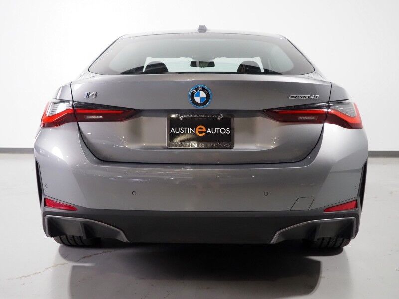 2023 BMW i4 eDrive40 Gran Coupe *DRIVING ASSIST PRO, NAVIGATION, ADAPTIVE CRUISE, CURVED DISPLAY, SAFETY ALERTS, 360 CAMERAS, MOONROOF, HEATED SEATS/STEERING, COMFORT ACCESS, ICONIC SOUNDS, HARMAN/KARDON, 19 INCH WHEELS, ANDROID & APPLE Round Rock TX