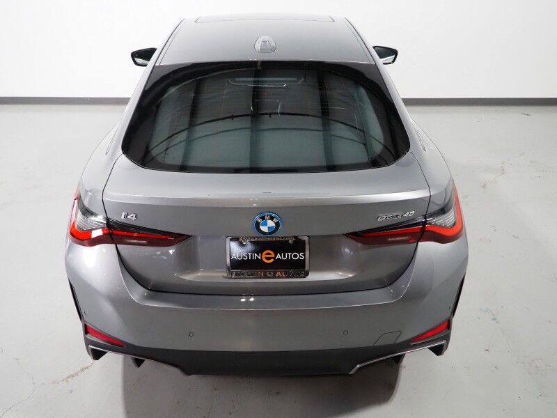 2023 BMW i4 eDrive40 Gran Coupe *DRIVING ASSIST PRO, NAVIGATION, ADAPTIVE CRUISE, CURVED DISPLAY, SAFETY ALERTS, 360 CAMERAS, MOONROOF, HEATED SEATS/STEERING, COMFORT ACCESS, ICONIC SOUNDS, HARMAN/KARDON, 19 INCH WHEELS, ANDROID & APPLE Round Rock TX