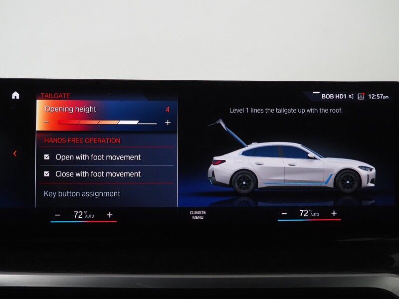 2023 BMW i4 eDrive40 Gran Coupe *HEADS-UP DISPLAY, NAVIGATION, CURVED DISPLAY, SAFETY ALERTS, 360 VIEW CAMERAS, MOONROOF, VERNASCA LEATHER, CLIMATE SEATS, HEATED STEERING, HARMAN/KARDON, ANDROID & APPLE Round Rock TX