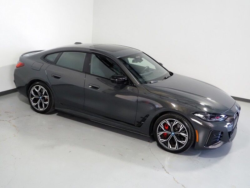 2023 BMW i4 eDrive40 Gran Coupe *M SPORT, DRIVING ASSIST PRO, HEADS-UP DISPLAY, NAVIGATION, ADAPTIVE CRUISE, CURVED DISPLAY, SAFETY ALERTS, 360 CAMERAS, MOONROOF, VERNASCA LEATHER, CLIMATE SEATS, HEATED STEERING, HARMAN/KARDON, ANDROID & APPLE Round Rock TX