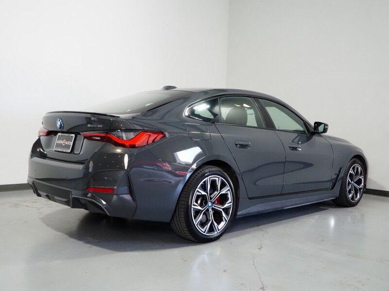 2023 BMW i4 eDrive40 Gran Coupe *M SPORT, DRIVING ASSIST PRO, HEADS-UP DISPLAY, NAVIGATION, ADAPTIVE CRUISE, CURVED DISPLAY, SAFETY ALERTS, 360 CAMERAS, MOONROOF, VERNASCA LEATHER, CLIMATE SEATS, HEATED STEERING, HARMAN/KARDON, ANDROID & APPLE Round Rock TX