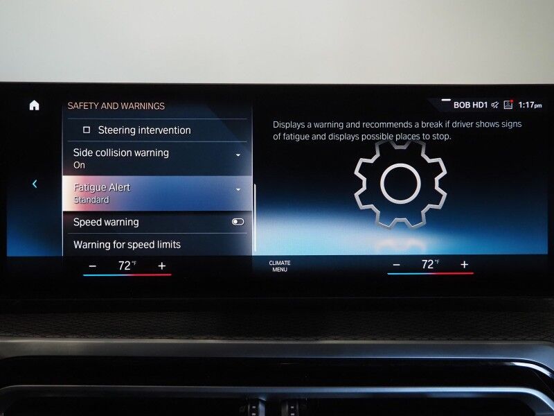 2023 BMW i4 eDrive40 Gran Coupe *M SPORT, DRIVING ASSIST PRO, HEADS-UP DISPLAY, NAVIGATION, ADAPTIVE CRUISE, CURVED DISPLAY, SAFETY ALERTS, 360 CAMERAS, MOONROOF, VERNASCA LEATHER, CLIMATE SEATS, HEATED STEERING, HARMAN/KARDON, ANDROID & APPLE Round Rock TX