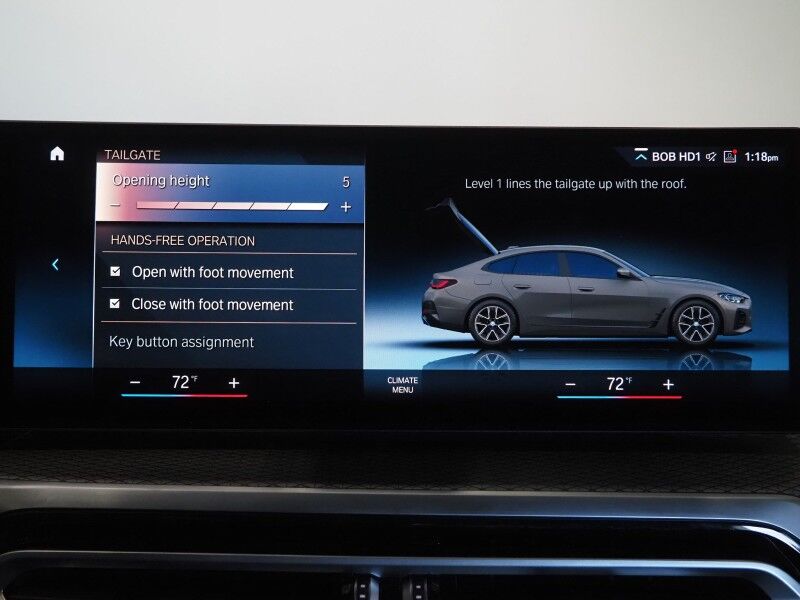 2023 BMW i4 eDrive40 Gran Coupe *M SPORT, DRIVING ASSIST PRO, HEADS-UP DISPLAY, NAVIGATION, ADAPTIVE CRUISE, CURVED DISPLAY, SAFETY ALERTS, 360 CAMERAS, MOONROOF, VERNASCA LEATHER, CLIMATE SEATS, HEATED STEERING, HARMAN/KARDON, ANDROID & APPLE Round Rock TX