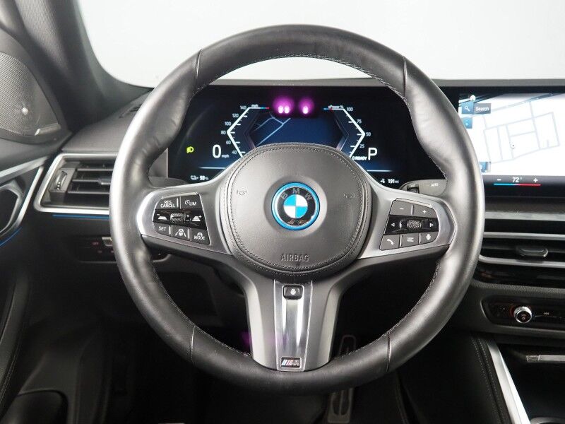 2023 BMW i4 eDrive40 Gran Coupe *M SPORT, DRIVING ASSIST PRO, HEADS-UP DISPLAY, NAVIGATION, ADAPTIVE CRUISE, CURVED DISPLAY, SAFETY ALERTS, 360 CAMERAS, MOONROOF, VERNASCA LEATHER, CLIMATE SEATS, HEATED STEERING, HARMAN/KARDON, ANDROID & APPLE Round Rock TX
