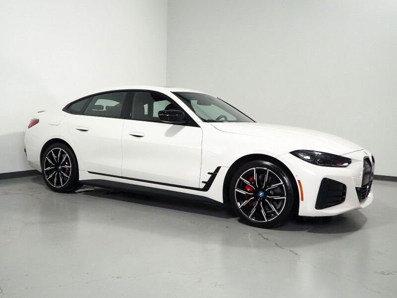 2023 BMW i4 eDrive40 Gran Coupe *M SPORT, HEADS-UP DISPLAY, NAVIGATION, CURVED DISPLAY, SAFETY ALERTS, 360 VIEW CAMERAS, MOONROOF, HEATED SEATS/STEERING, 19 INCH WHEELS, HARMAN/KARDON, ANDROID & APPLE