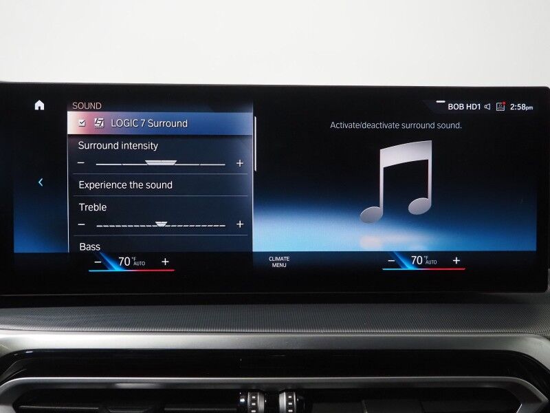 2023 BMW i4 eDrive40 Gran Coupe *M SPORT, HEADS-UP DISPLAY, NAVIGATION, CURVED DISPLAY, SAFETY ALERTS, 360 VIEW CAMERAS, MOONROOF, HEATED SEATS/STEERING, 19 INCH WHEELS, HARMAN/KARDON, ANDROID & APPLE Round Rock TX