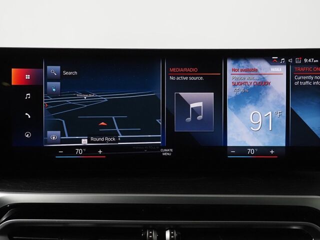 2023 BMW i4 eDrive40 Gran Coupe *M SPORT PKG, HEADS-UP DISPLAY, NAVIGATION, CURVED DISPLAY, SAFETY ALERTS, BACKUP-CAMERA, MOONROOF, LEATHER, CLIMATE SEATS, HEATED STEERING, ADAPTIVE LED HEADLIGHTS, HARMAN/KARDON, ANDROID & APPLE Round Rock TX