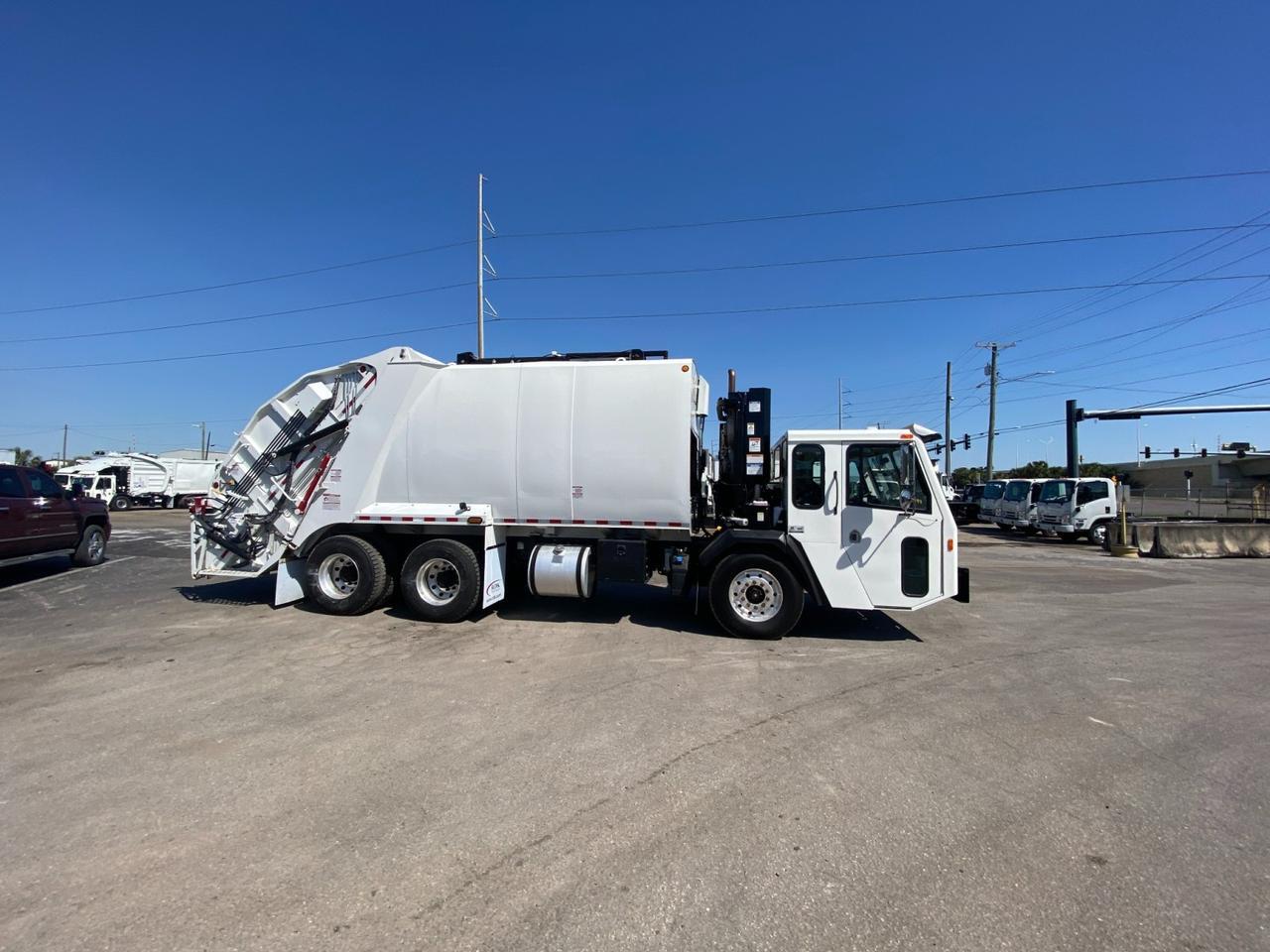 2023 Battle Motors LET2 25 yd. Pac-Tech Rear Loader Garbage Truck Tampa FL