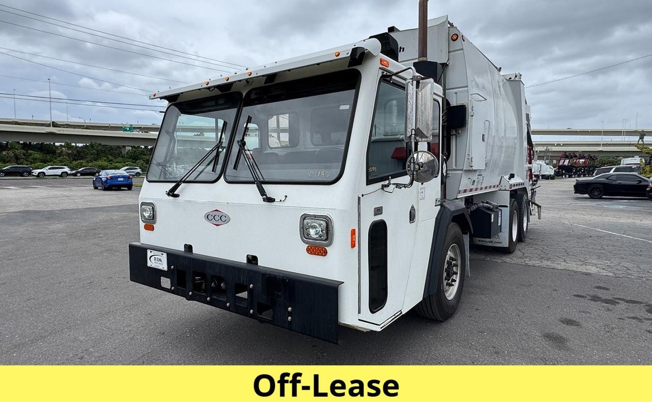2023 Battle Motors LET2 25 yd. Pac-Tech Rear Loader Garbage Truck