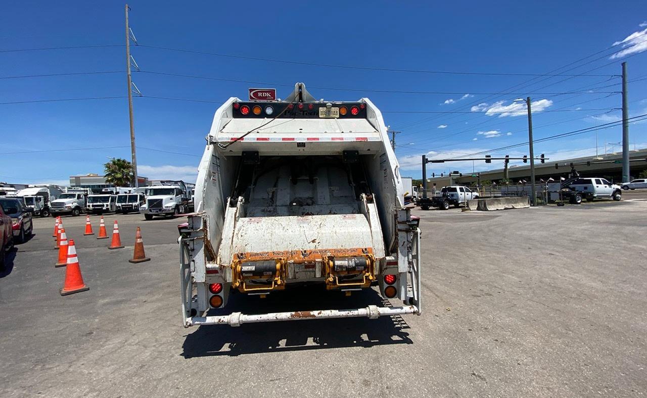 2023 Battle Motors LET2 25 yd. Pac-Tech Rear Loader Garbage Truck Tampa FL