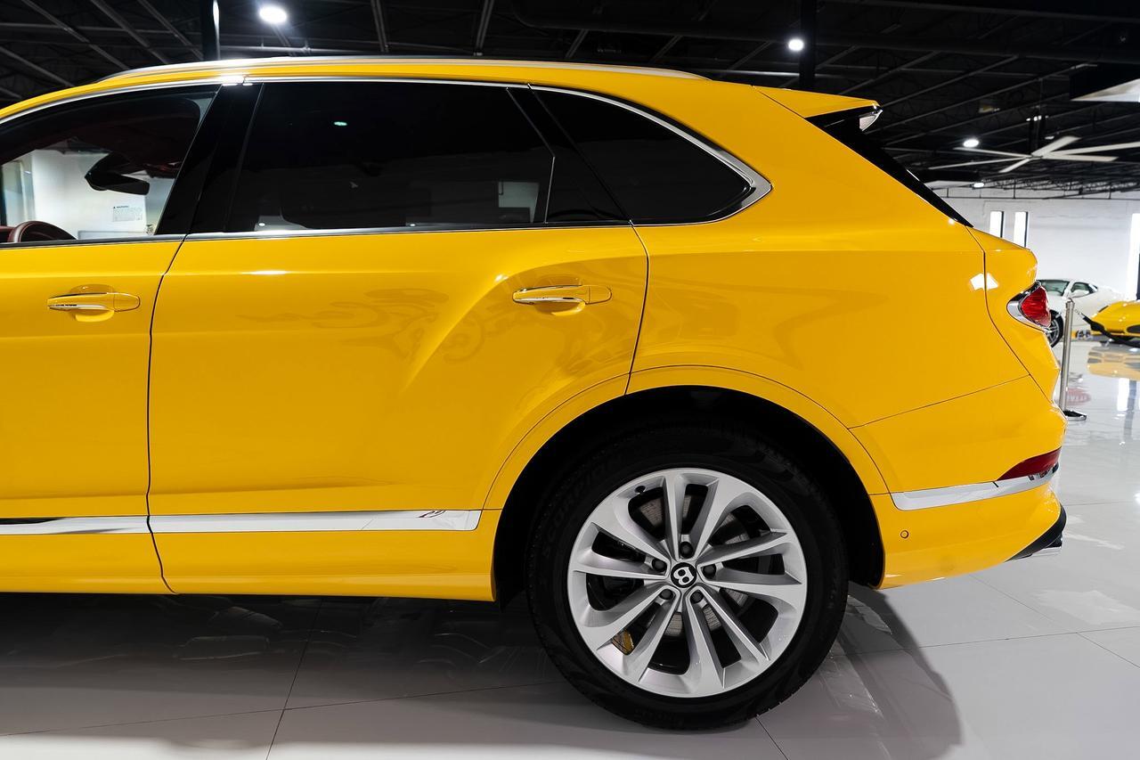 2023 Bentley Bentayga Azure Monaco Yellow paint, bespoke leather interior, four-passenger configuration AND MUCH MORE!! Fort Lauderdale FL