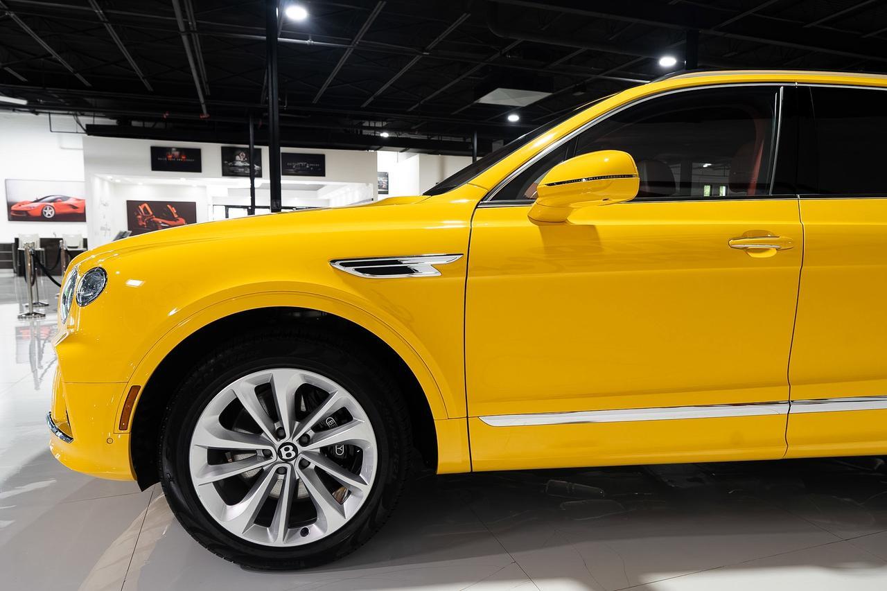 2023 Bentley Bentayga Azure Monaco Yellow paint, bespoke leather interior, four-passenger configuration AND MUCH MORE!! Fort Lauderdale FL