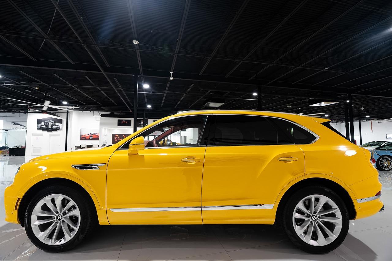 2023 Bentley Bentayga Azure Monaco Yellow paint, bespoke leather interior, four-passenger configuration AND MUCH MORE!! Fort Lauderdale FL