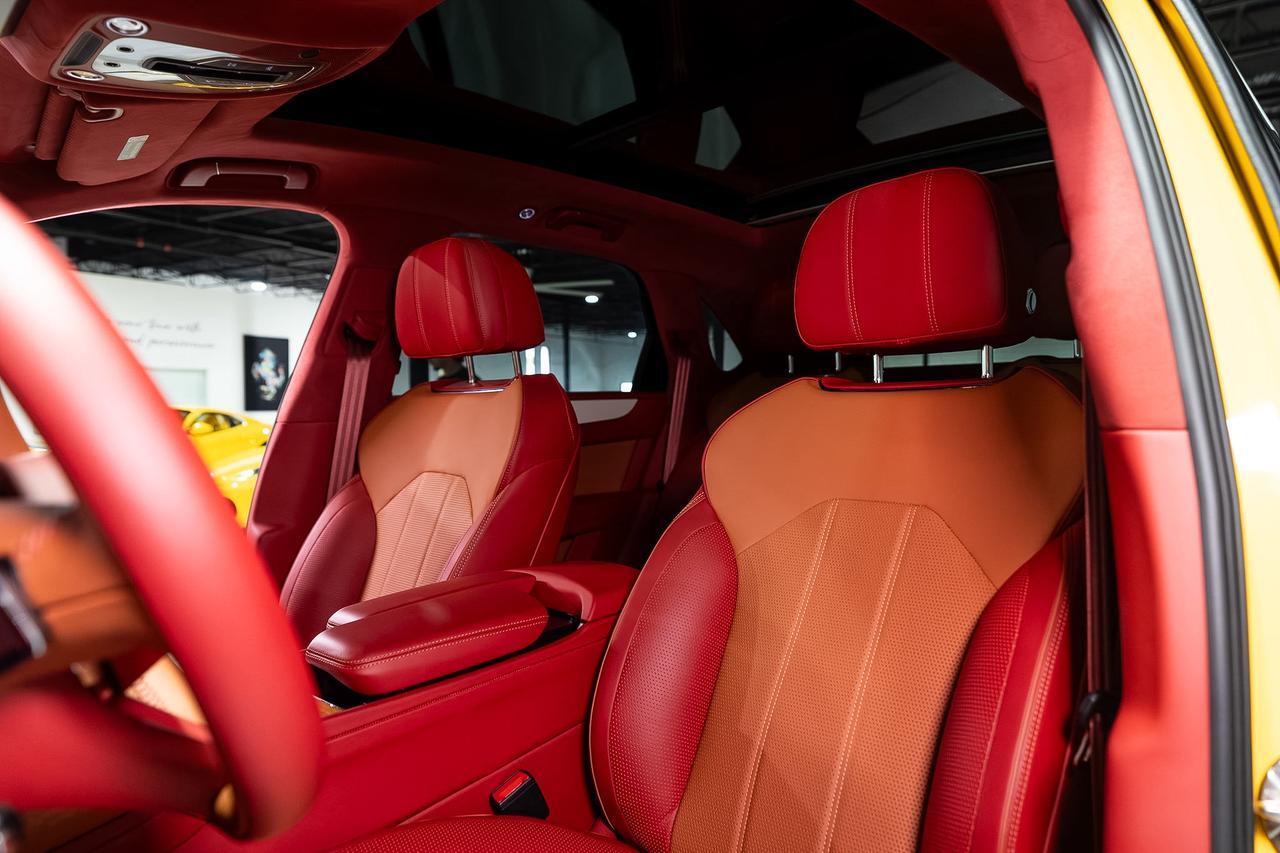 2023 Bentley Bentayga Azure Monaco Yellow paint, bespoke leather interior, four-passenger configuration AND MUCH MORE!! Fort Lauderdale FL