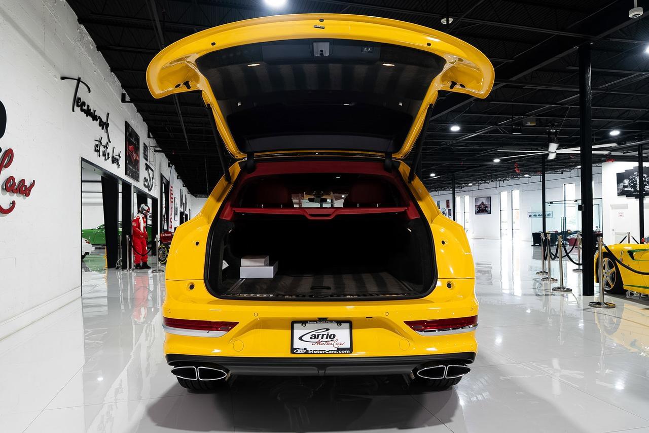 2023 Bentley Bentayga Azure Monaco Yellow paint, bespoke leather interior, four-passenger configuration AND MUCH MORE!! Fort Lauderdale FL