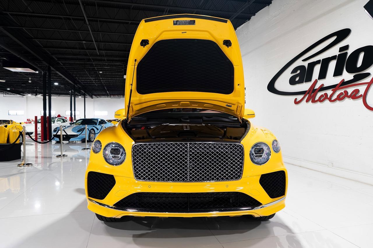 2023 Bentley Bentayga Azure Monaco Yellow paint, bespoke leather interior, four-passenger configuration AND MUCH MORE!! Fort Lauderdale FL