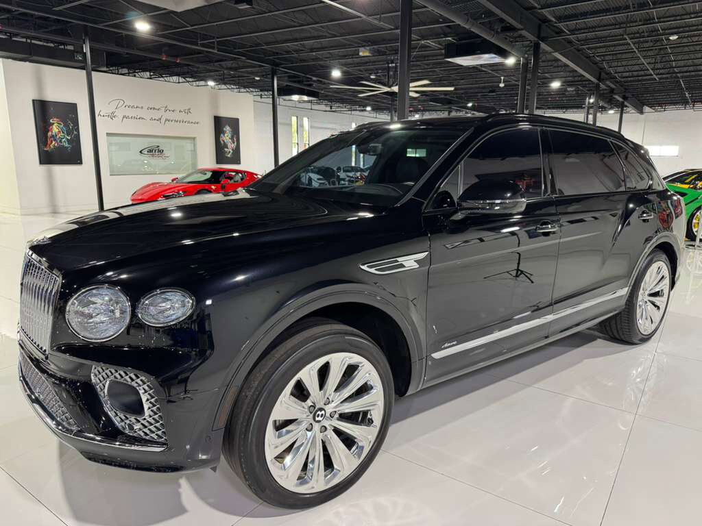 2023 Bentley Bentayga EWB Azure Black Crystal paint, rear executive seating package, 360 degree camera system AND MUCH MORE!! Fort Lauderdale FL