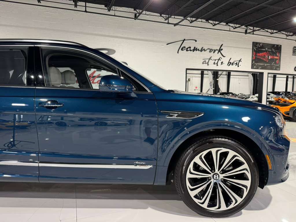 2023 Bentley Bentayga EWB Azure Windsor Blue paint, 360 degree camera system, Naim audio system AND MUCH MORE!!! Fort Lauderdale FL