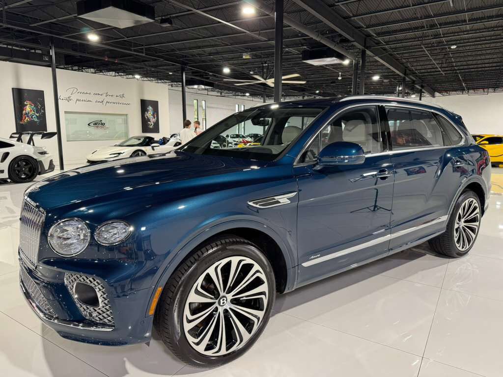 2023 Bentley Bentayga EWB Azure Windsor Blue paint, 360 degree camera system, Naim audio system AND MUCH MORE!!! Fort Lauderdale FL
