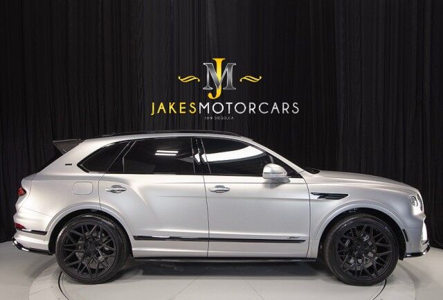 2023 Bentley Bentayga Speed Edition 12 ($370,190 MSRP!!!) *FACTORY SATIN PAINT* *BENTLEY CARBON FIBER BODYKIT* *23 INCH VOSSEN WHEELS* *REAR TV's* San Diego CA