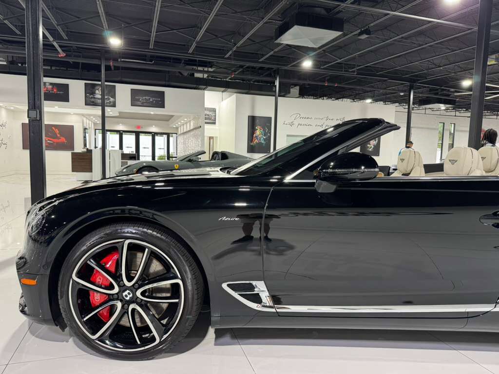 2023 Bentley Continental GTC Azure Naim audio system, rotating display AND MUCH MORE!! Fort Lauderdale FL