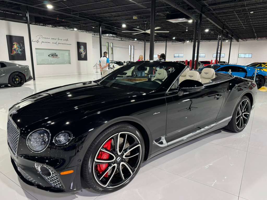 2023 Bentley Continental GTC Azure Naim audio system, rotating display AND MUCH MORE!! Fort Lauderdale FL