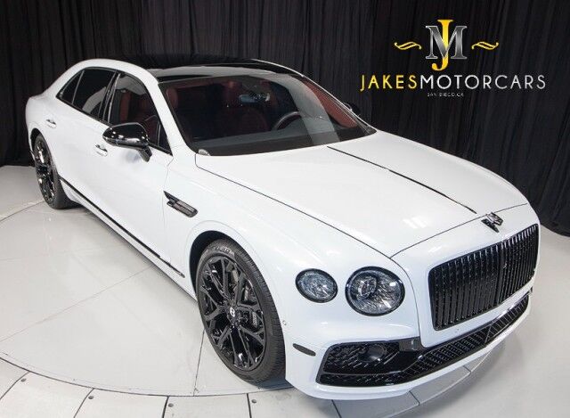 2023 Bentley Flying Spur S Hybrid ($293,730 MSRP!!) *$50,505 IN FACTORY OPTIONS* *ONLY 5400 MILES* *ICE ON HOTSPUR RED* San Diego CA