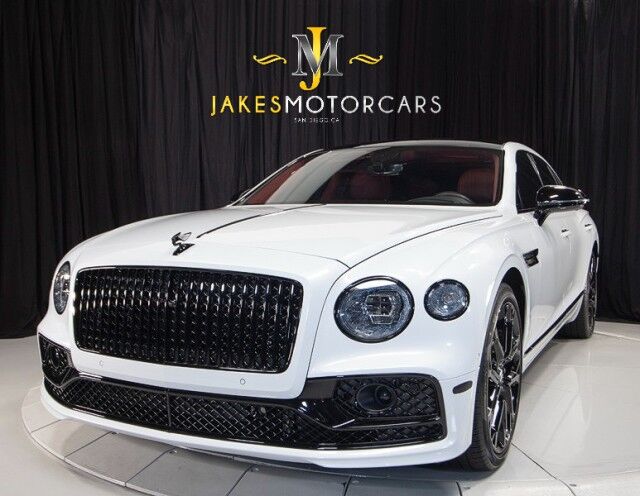 2023 Bentley Flying Spur S Hybrid ($293,730 MSRP!!) *$50,505 IN FACTORY OPTIONS* *ONLY 5400 MILES* *ICE ON HOTSPUR RED* San Diego CA