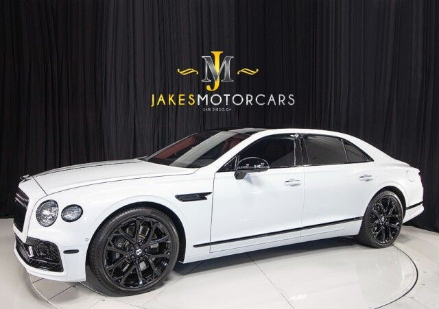 2023 Bentley Flying Spur S Hybrid ($293,730 MSRP!!) *$50,505 IN FACTORY OPTIONS* *ONLY 5400 MILES* *ICE ON HOTSPUR RED* *SAVE $104,000 OFF NEW*
