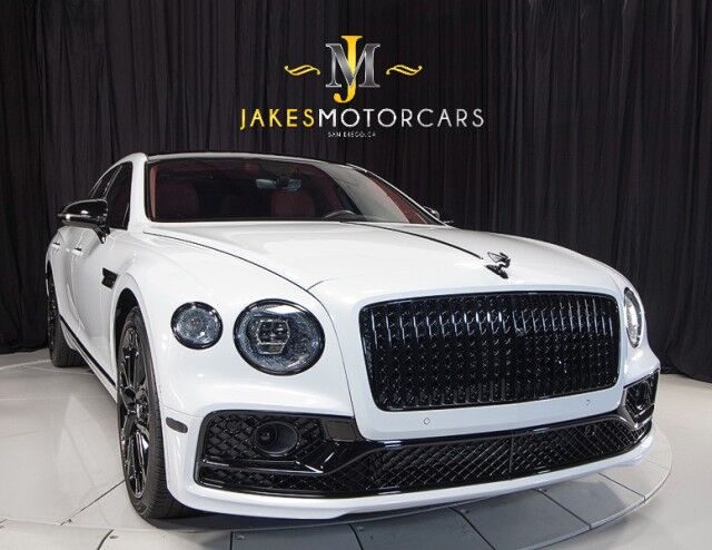 2023 Bentley Flying Spur S Hybrid ($293,730 MSRP!!) *$50,505 IN FACTORY OPTIONS* *ONLY 5400 MILES* *ICE ON HOTSPUR RED* *SAVE $104,000 OFF NEW* San Diego CA