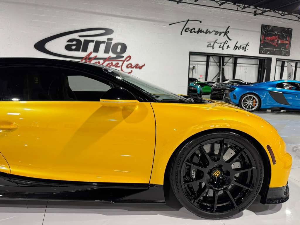 2023 Bugatti Chiron Pur Sport 1/60 FOR THE WORLD! Jaune Molsheim paint Fort Lauderdale FL