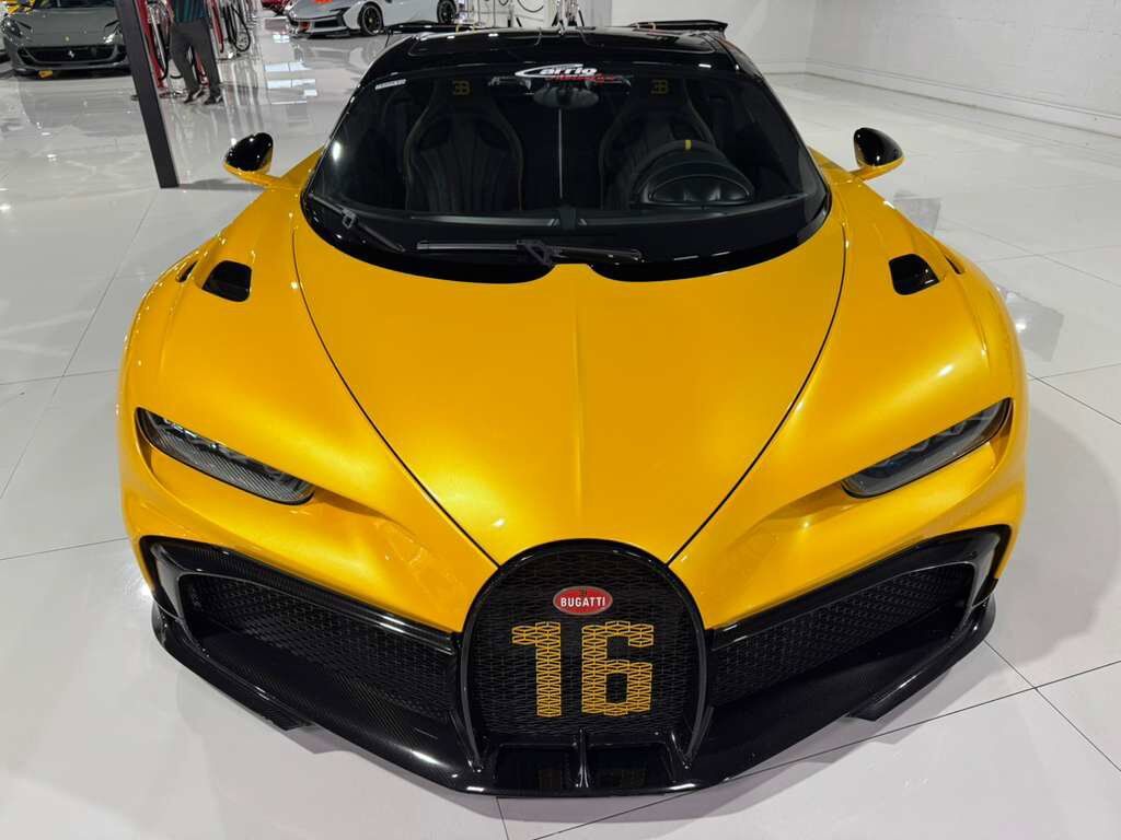 2023 Bugatti Chiron Pur Sport 1/60 FOR THE WORLD! Jaune Molsheim paint Fort Lauderdale FL