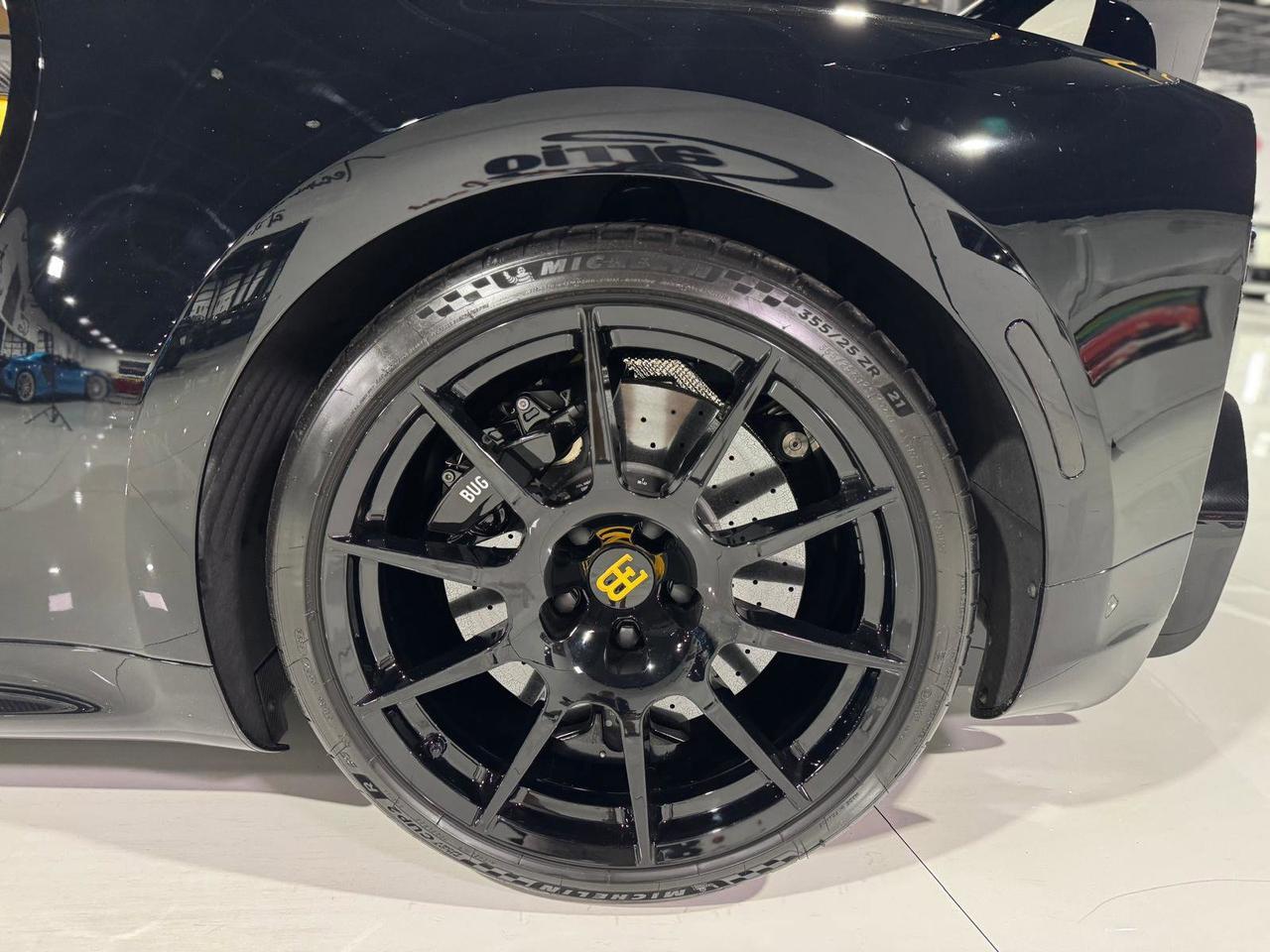 2023 Bugatti Chiron Pur Sport 1 of 60, Giallo Midas/Nocturne paint, Beluga interior, Sky View, magnesium wheels AND MUCH MORE!!! Fort Lauderdale FL