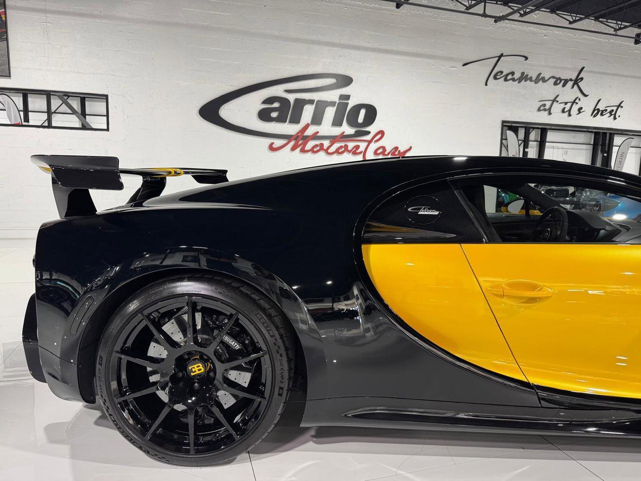 2023 Bugatti Chiron Pur Sport 1 of 60, Giallo Midas/Nocturne paint, Beluga interior, Sky View, magnesium wheels AND MUCH MORE!!! Fort Lauderdale FL