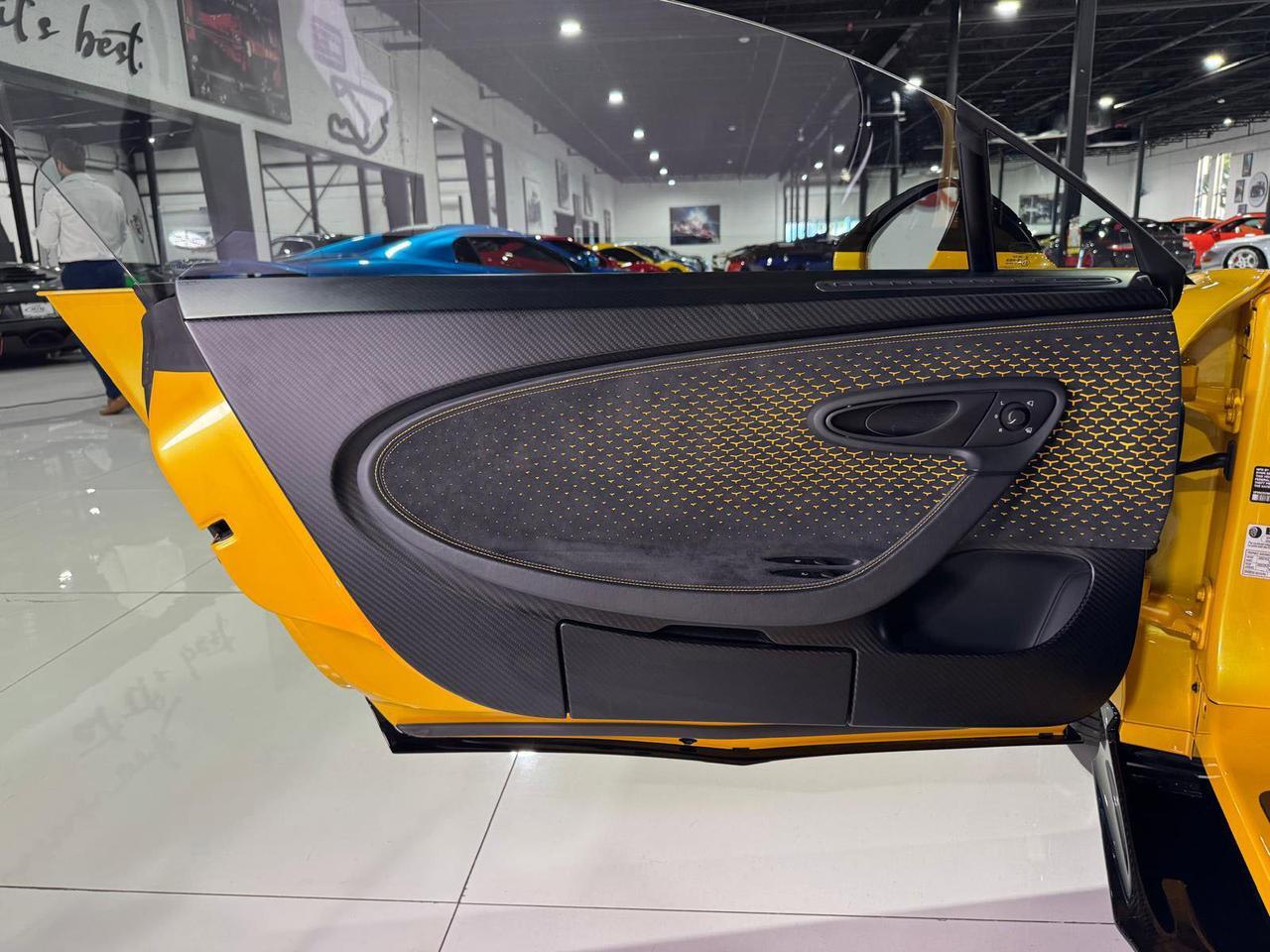 2023 Bugatti Chiron Pur Sport 1 of 60, Giallo Midas/Nocturne paint, Beluga interior, Sky View, magnesium wheels AND MUCH MORE!!! Fort Lauderdale FL