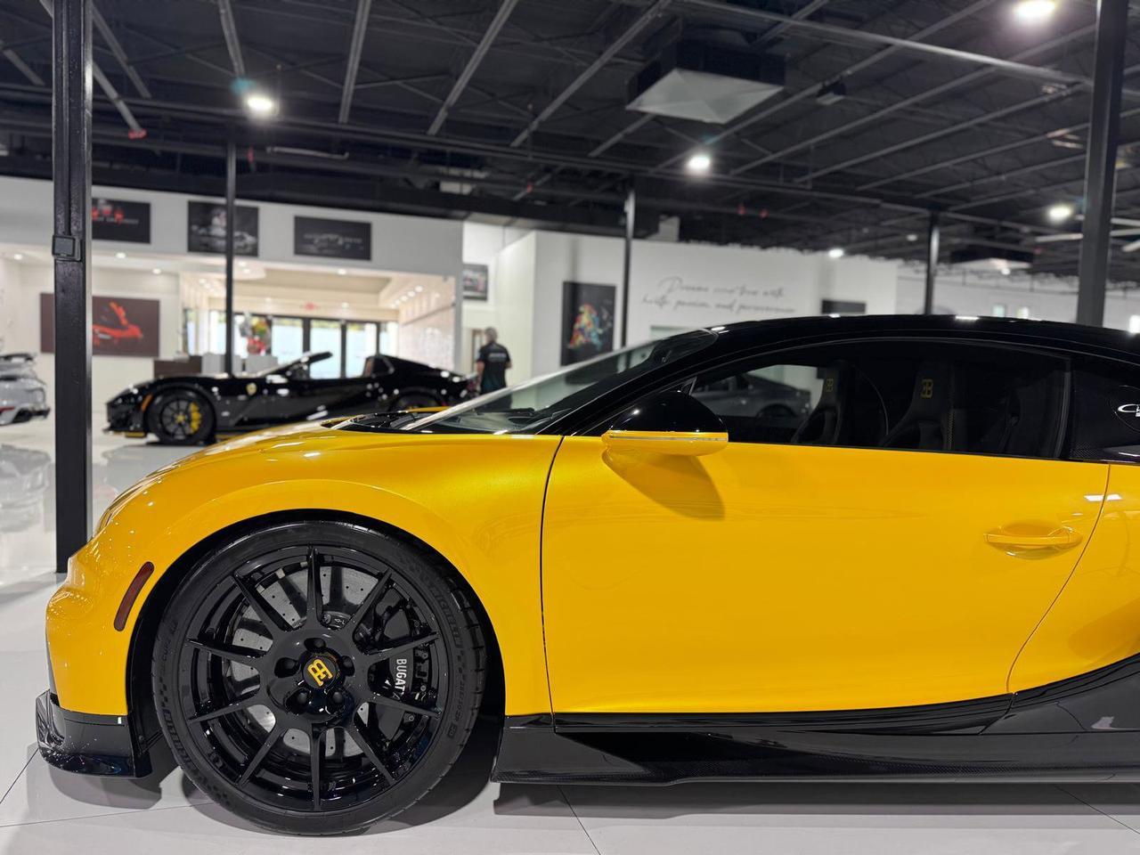 2023 Bugatti Chiron Pur Sport 1-of-60 Jaune Molsheim Spec Fort Lauderdale FL